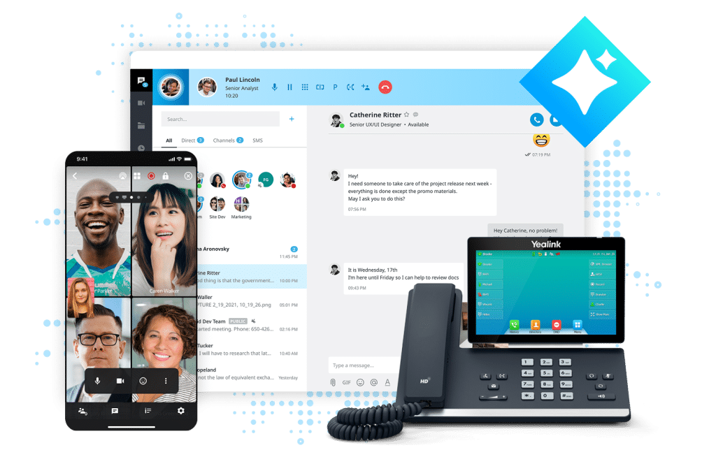 elevate unified communications, cloud phone system, VoIP phones, office phone line, small business phone system